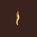 Golden Cornicello Charm