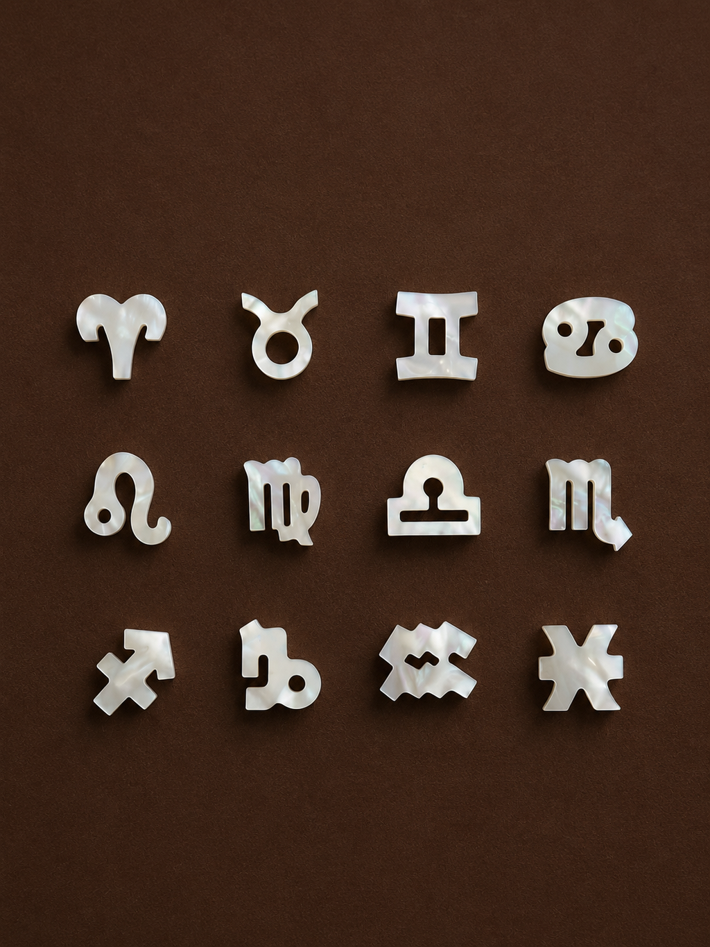 Mother of Pearl Zodiac Necklace