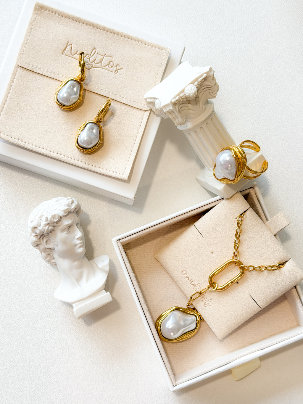 Mademoiselle Pearl Ring