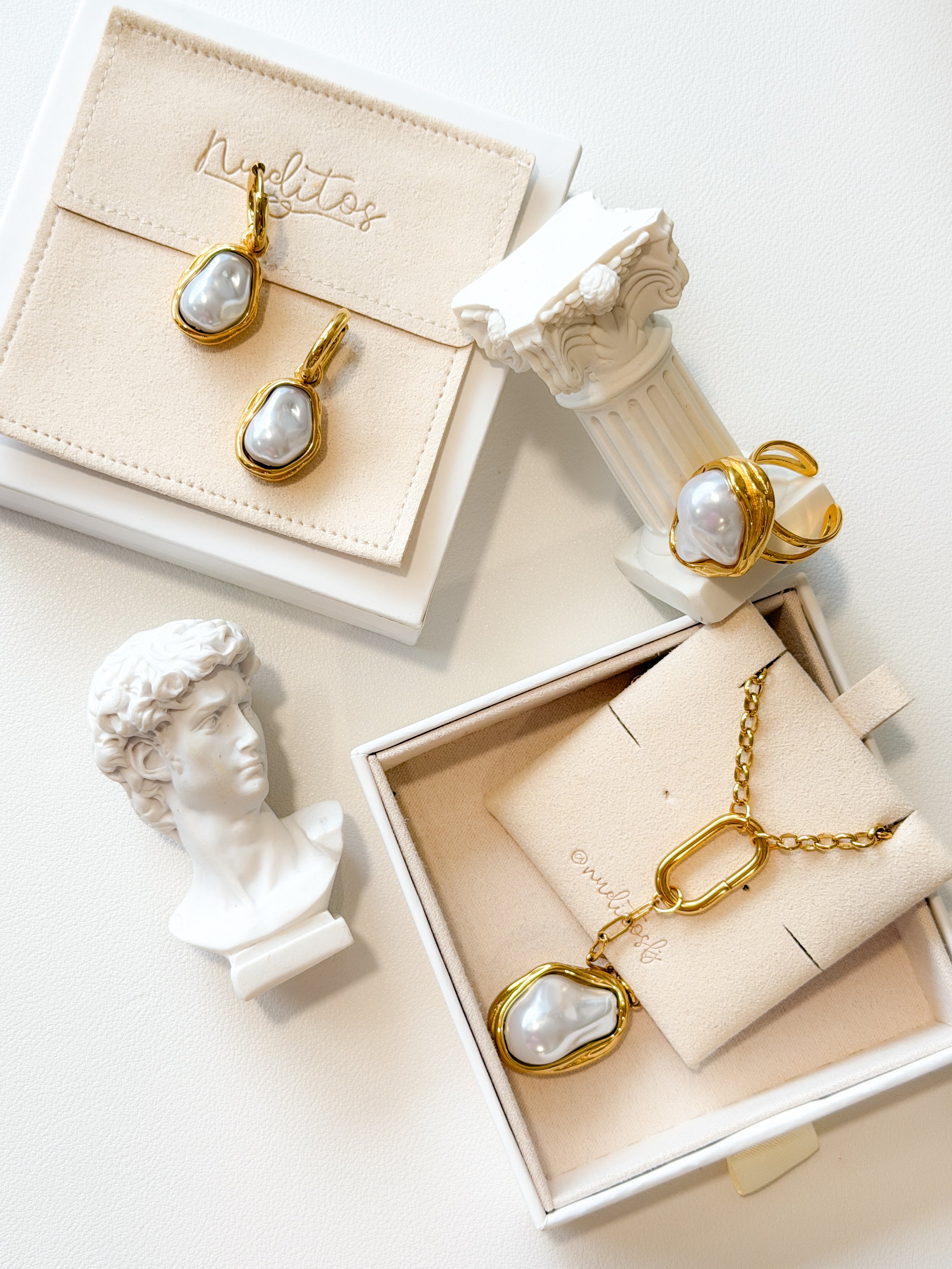Mademoiselle Pearl Ring