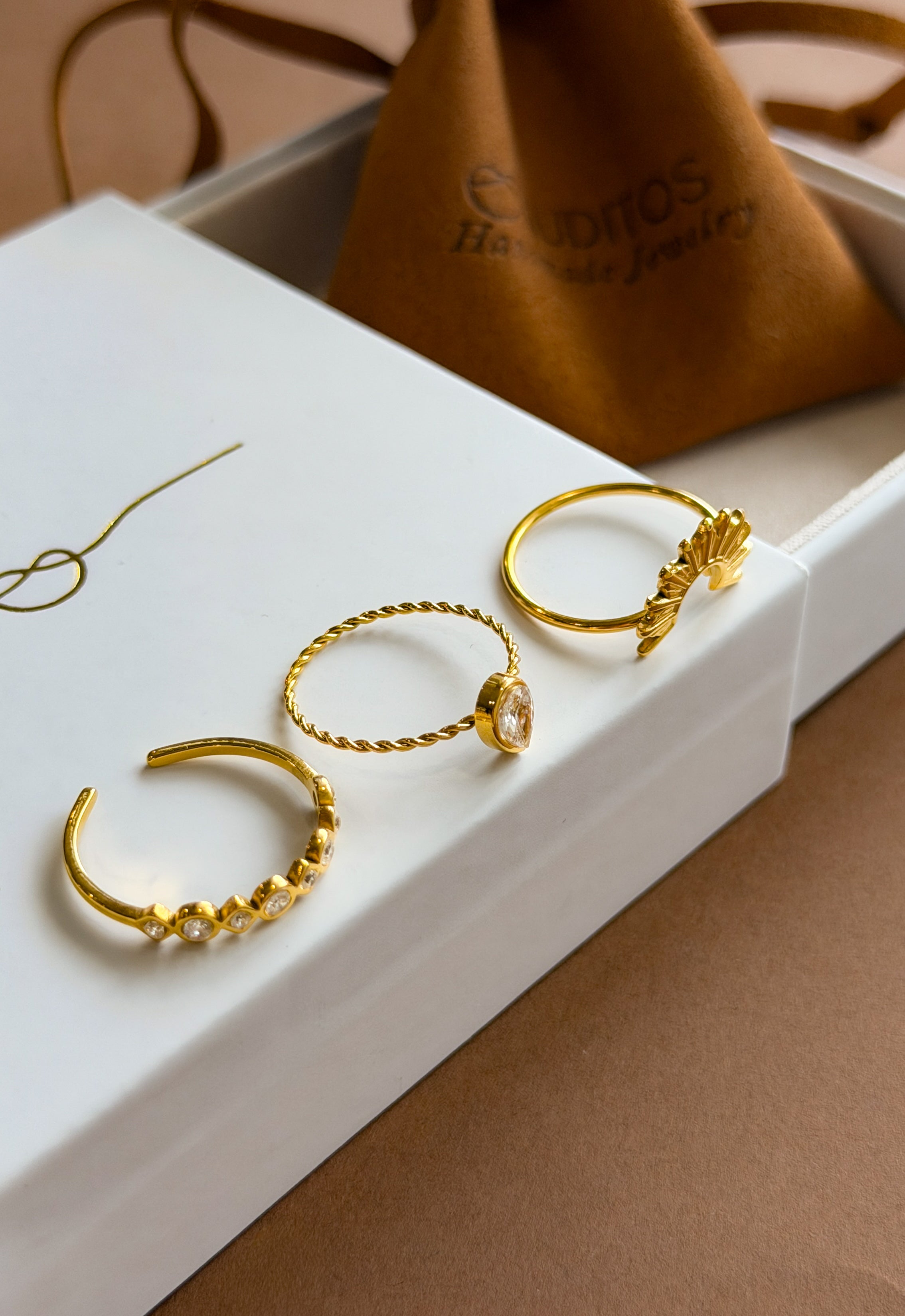 Solstice Trio Ring Set