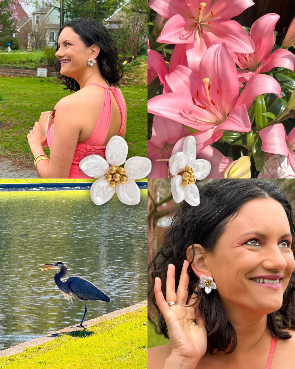 Erica Petal Earrings