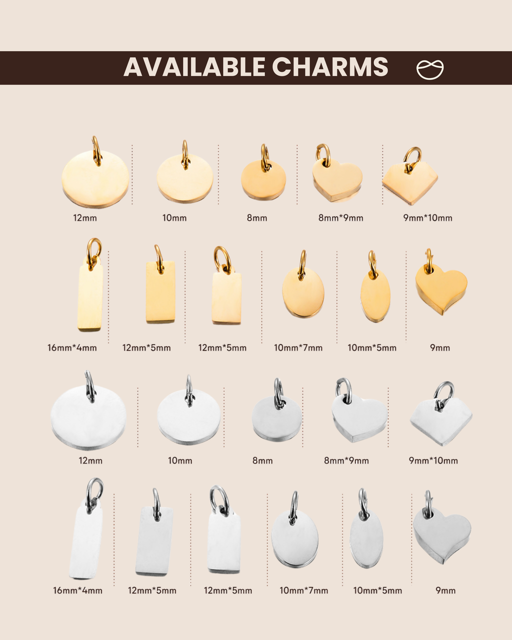 Charms Personalizable