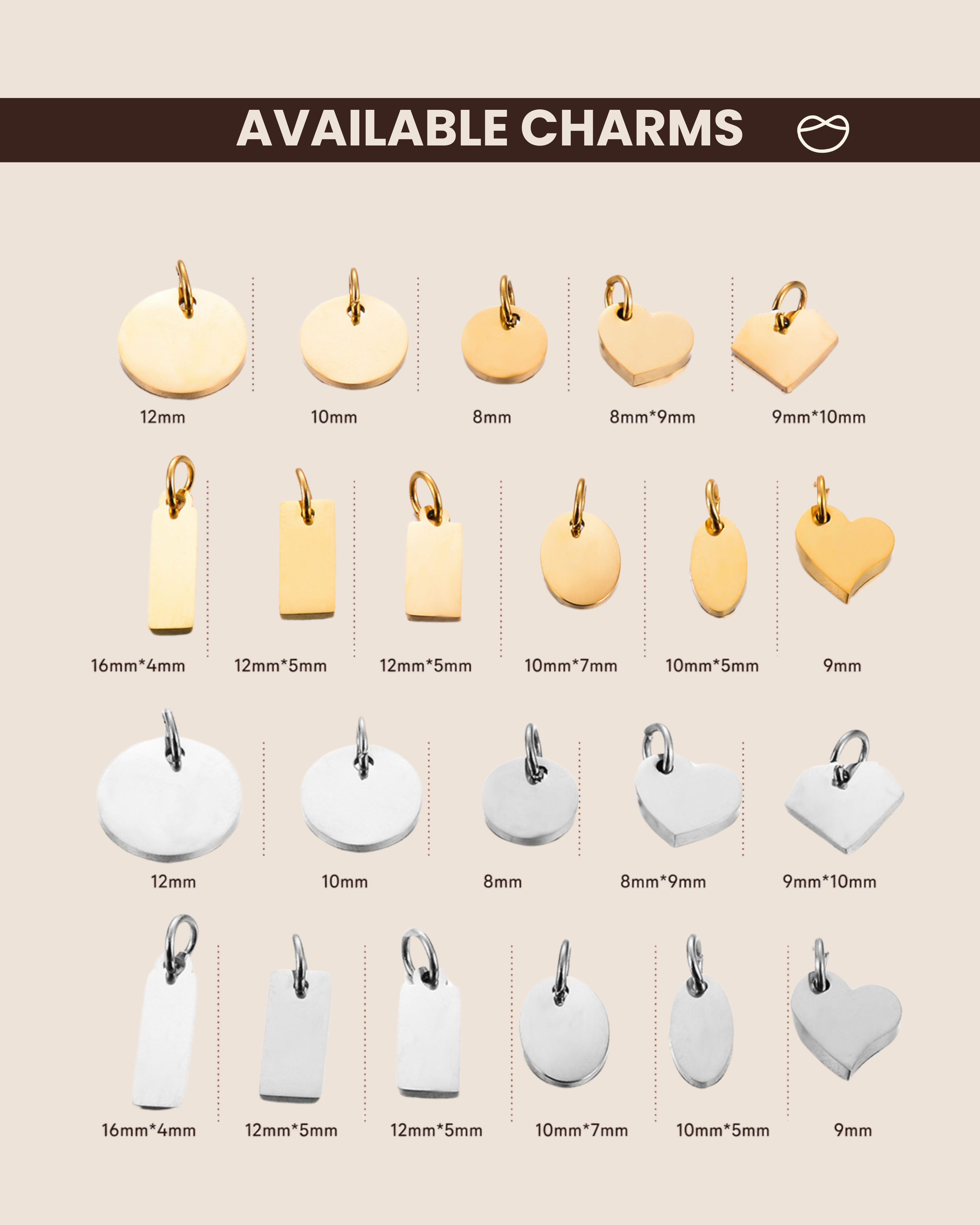 Charms Personalizable