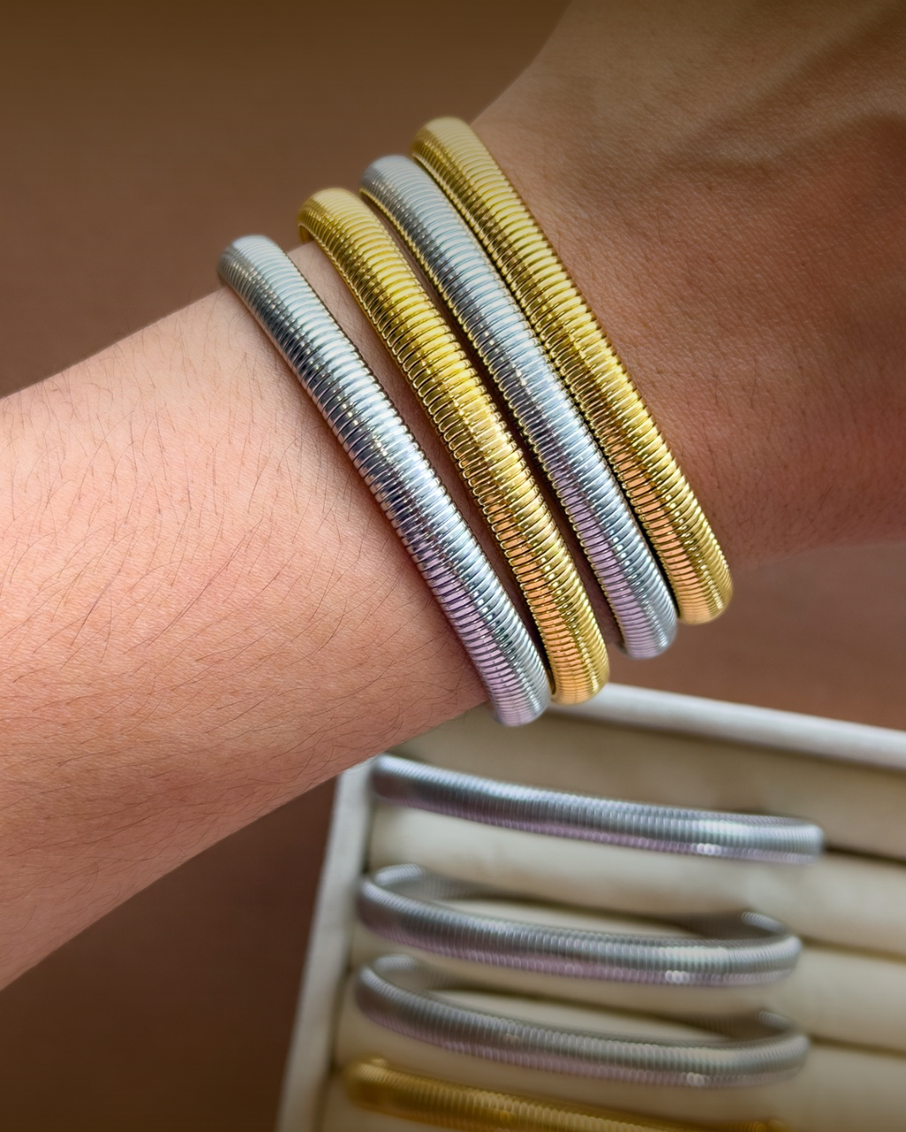 Snake Chain Bangles